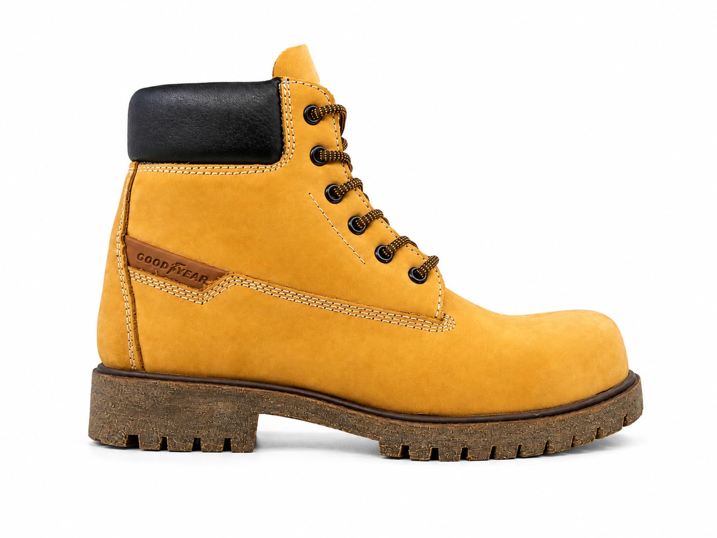 Bota Piel Casual Urbana Goodyear Mujer Mobix GY135 Miel Talla 24