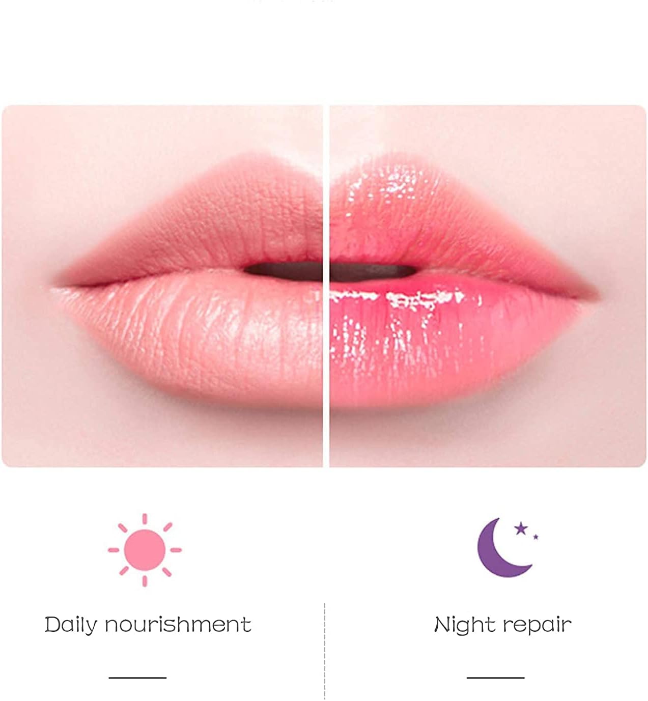 Máscara De Labios, 15 piezas Lip Sleeping Mask, Parche Labial, Juego de Máscaras de Labios de Cristal de Colágeno, Mascarilla Labial Para el Cuidado de Los Labios para LabiosSecos y Agrietados