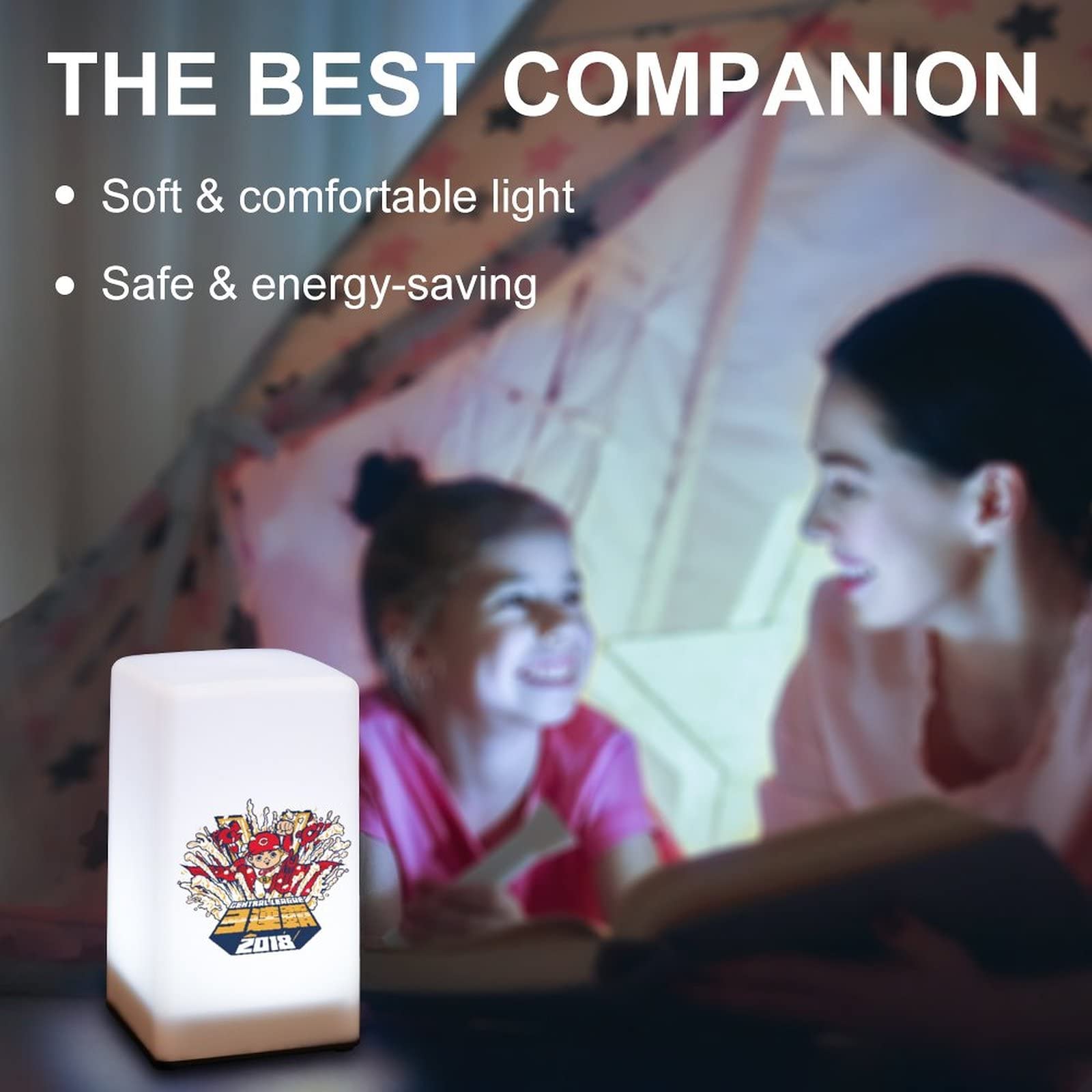 カープ　卓上型ライト Amazon.co.jp : ベッドサイドランプ 広島 東洋カープ 卓上ライト