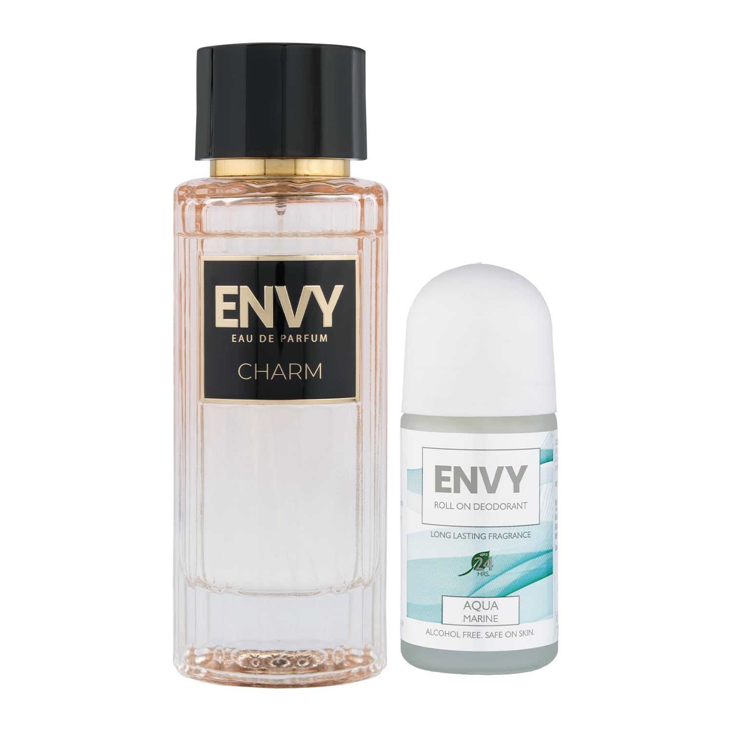 Envy Charm Perfume 100 ML & Aqua Marine Roll On Deodorant 50 ML For Women, Pack of 2 |Long Lasting Fragrance-image-33