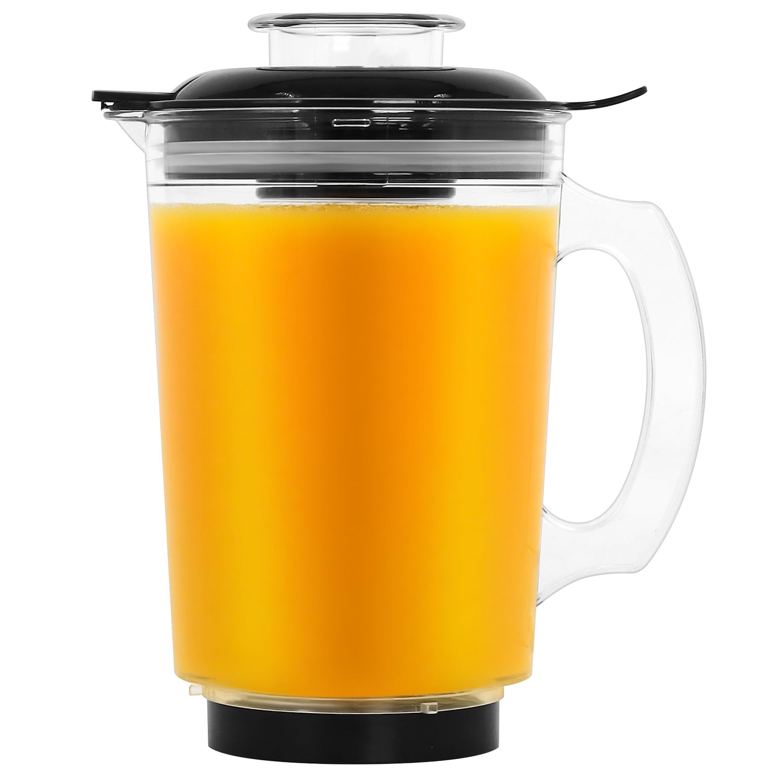 Wadoy48oz Replacement Blender Cup Compatible with Magic Bullet 250W, BPA-Free Tritan Plastic Magic Bullet Replacement Parts, Leak-Proof Lid, Perfect for Smoothies, Shakes & Food Prep