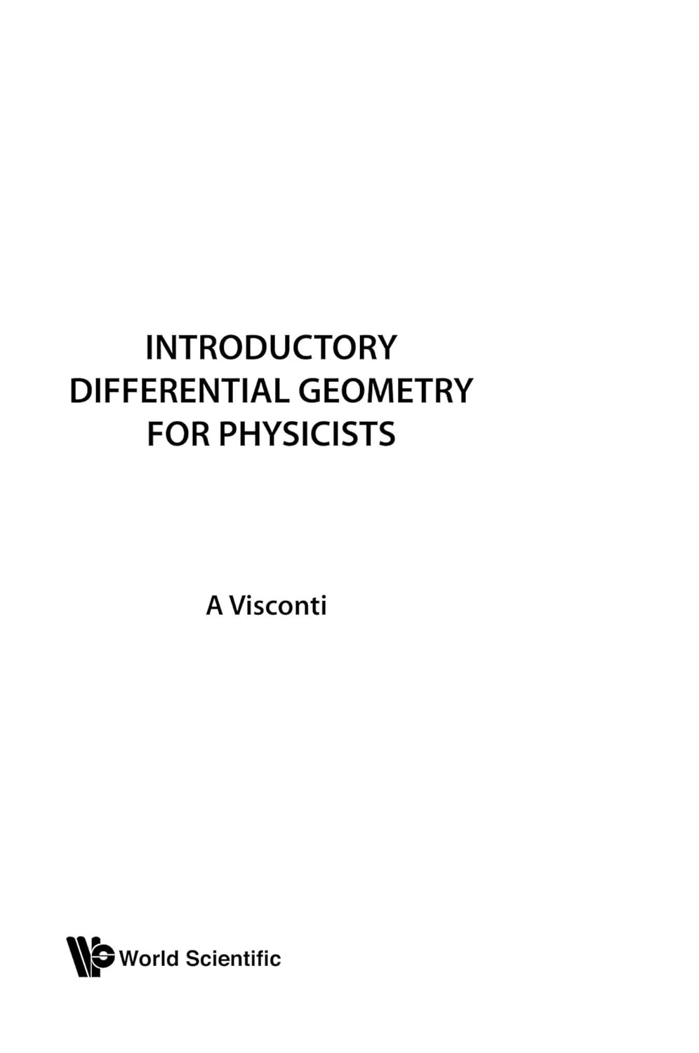 Introductory Differential Geometry for Physicists Buy Online at Best