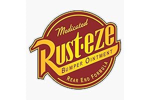 Rusteze Official Vinyl Waterproof Sticker, 5 Inches