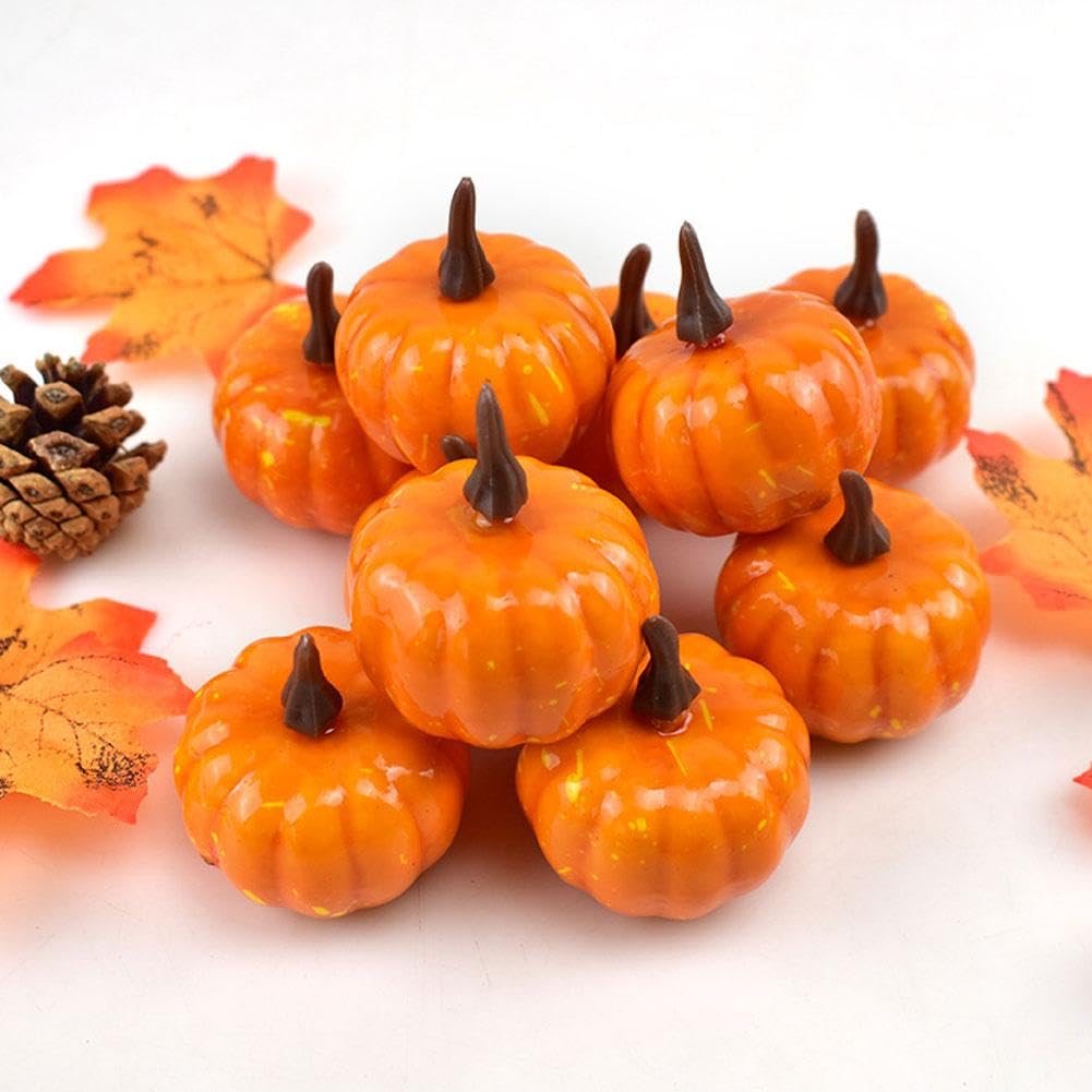 Lot de 12 mini citrouilles pour décoration, mini citrouilles rustiques pour l'automne, Thanksgiving, Halloween, couronne de décoration de table, remplissage de bol Lot de 12 mini citrouilles pour décoration, mini citrouilles rustiques pour l'automne, Thanksgiving, Halloween, couronne de décoration de table, remplissage de bol