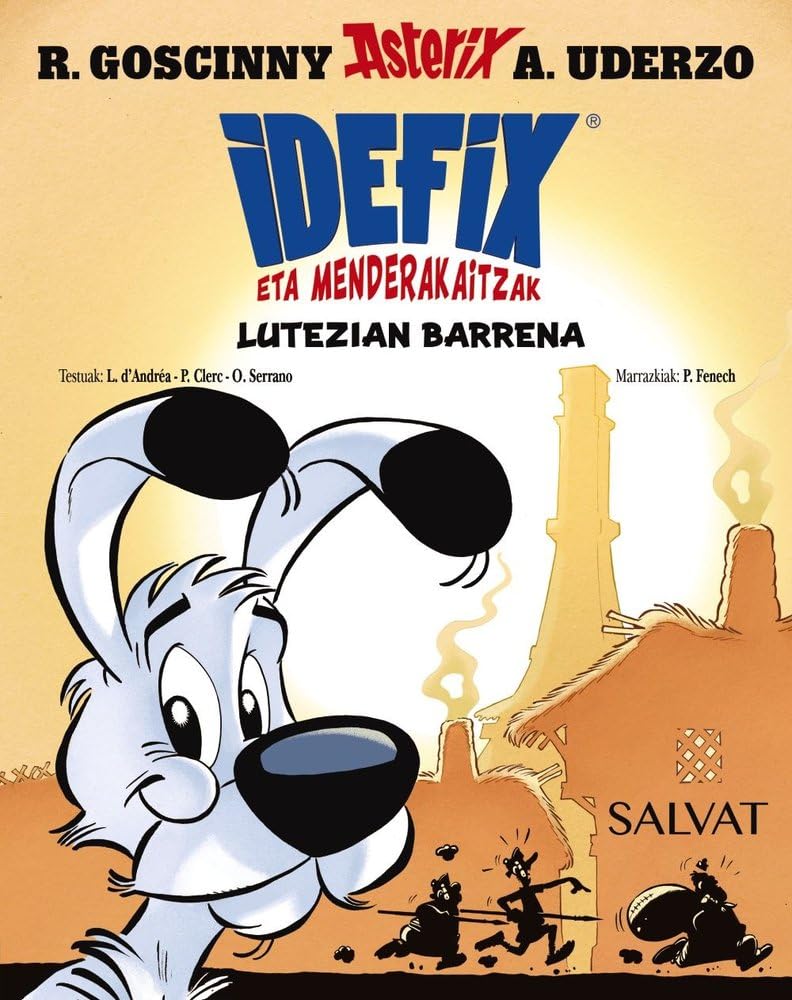 Idefix eta menderakaitzak, 7. Lutezian barrena (Euskara - 8 URTE +