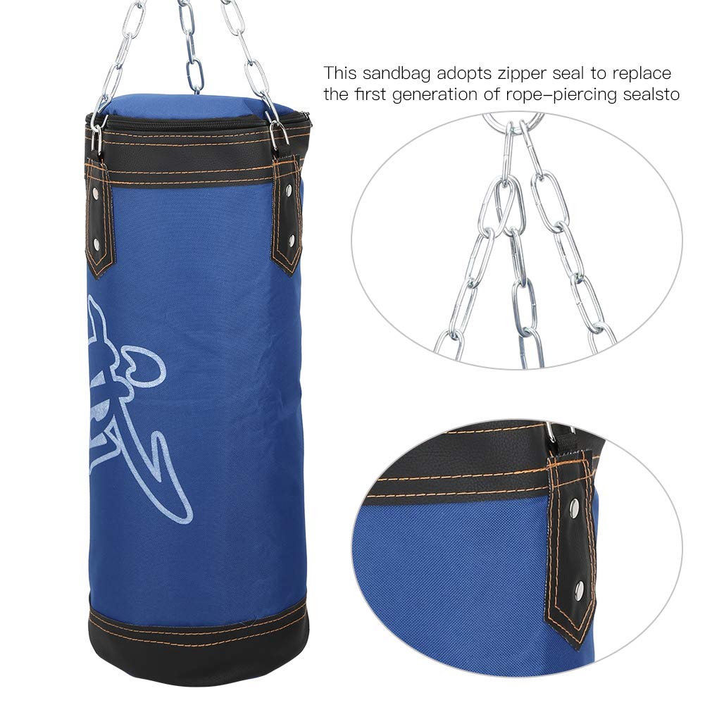 Kids Punching Bag with Boxing Gloves, babiesBoxing, Training Hanging Sandbags Empty Sand Bag Thai Boxing Taekwondo, Boys Girls, Taekwondo