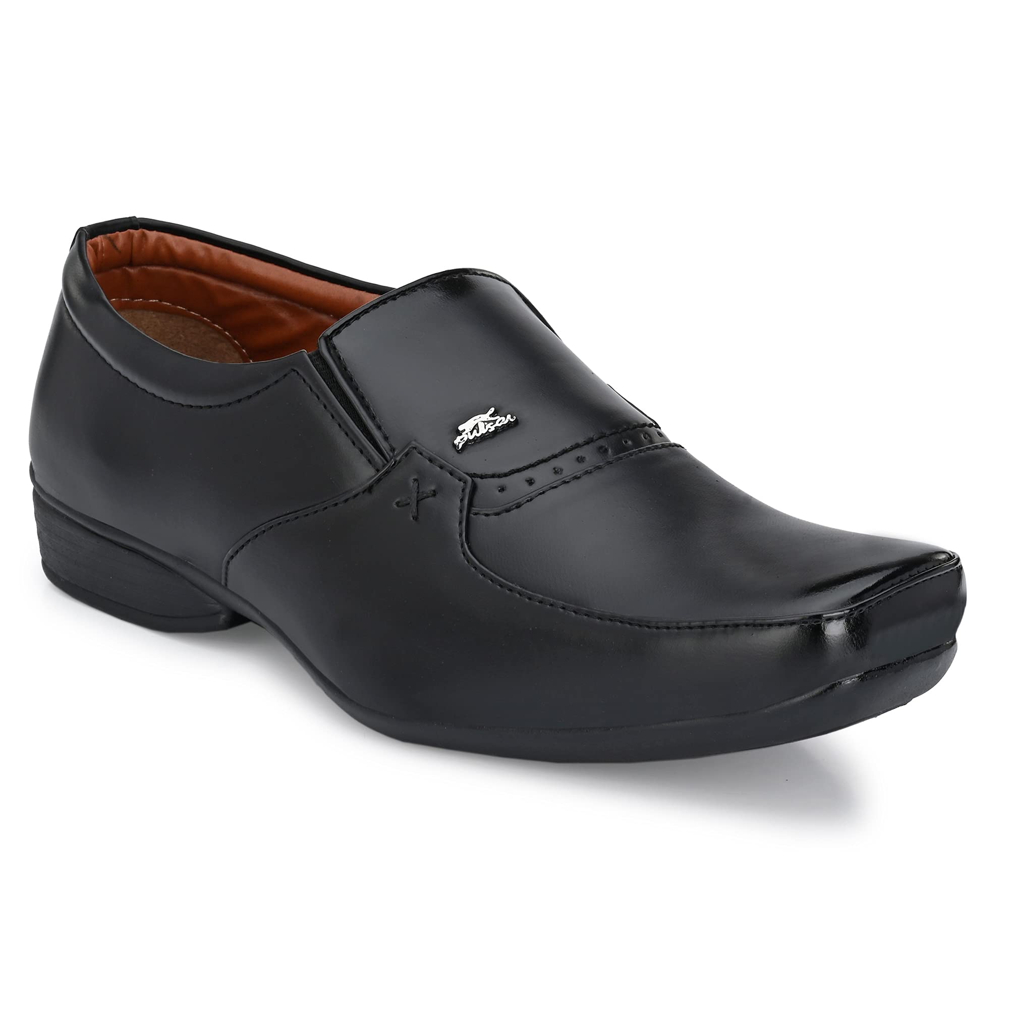 Stylelure Synthetic Leather Formal Shoes for Men(Black)-9 (B096S3YVCX) Amazon Price History, Amazon Price Tracker
