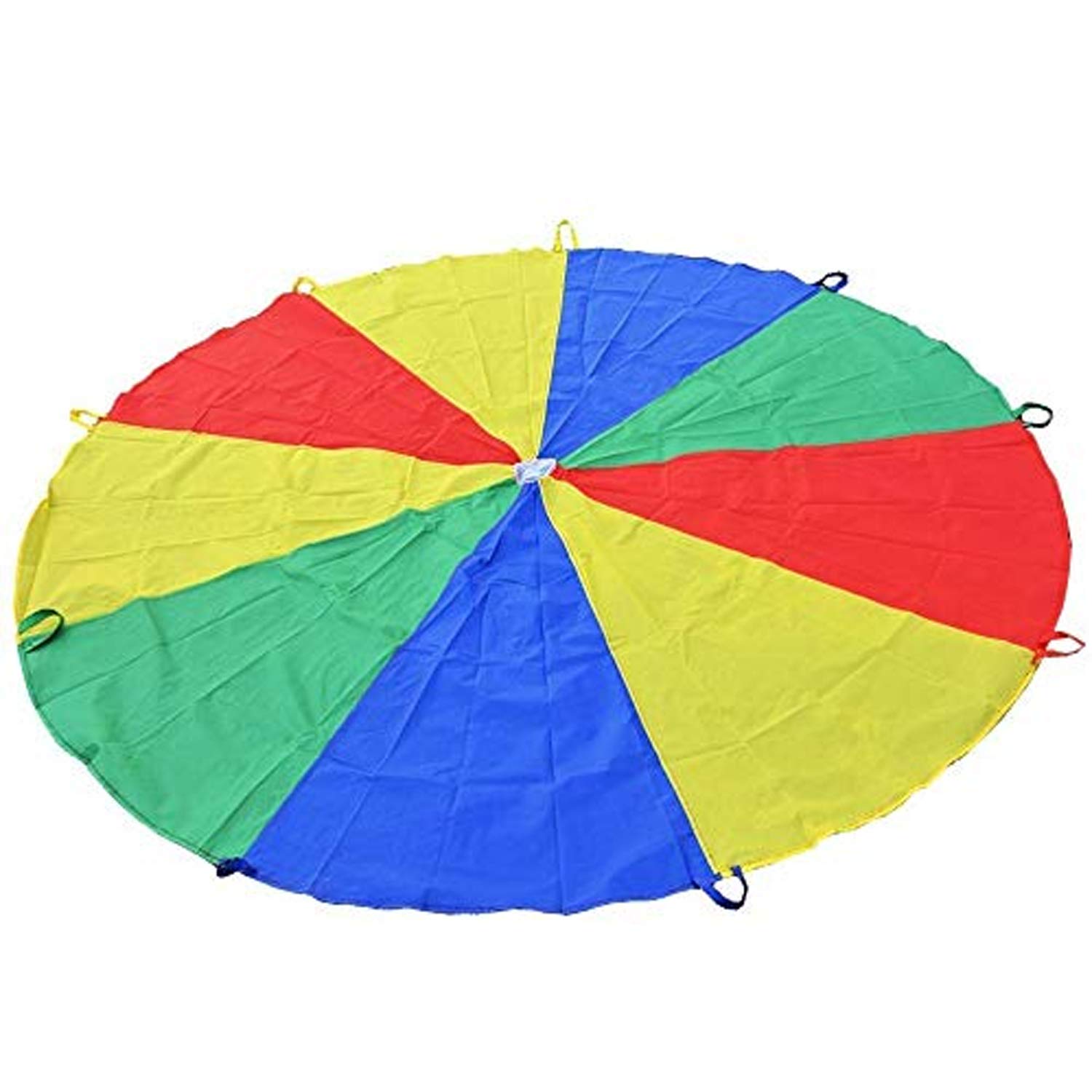 Roxan Play Parachute for Men or Women | Indoor or Outdoor Playing Parachute Multi Color 6 feet-image-14