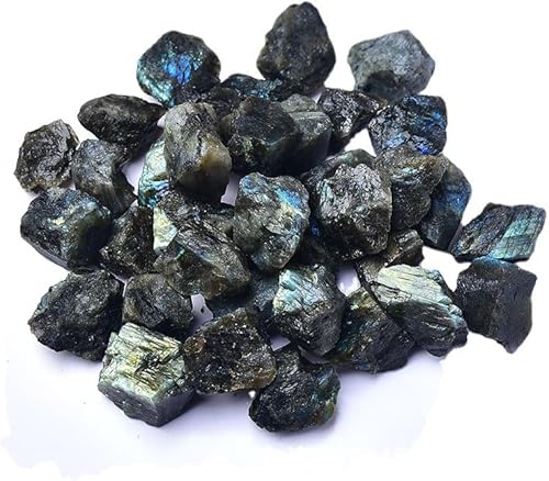 Rough Rocks Piedras naturales para arte, manualidades, tambor, repollo, pulido, envoltura de alambre, curación de cristales Wicca y Reiki