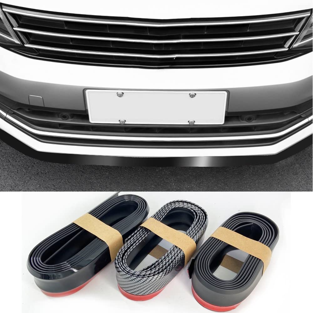 Paraurti Anteriore Protettivo 2.5m - Labbro Spoiler In Fibra Carbonio Per Auto E SUV