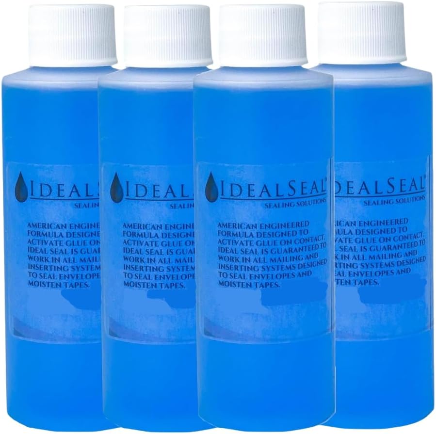 IDEALSEAL 4 Bottles 4 Oz. of Concentrated Sealing Solution Makes 4 Gallons Compare to PB easy seal sealing solution easy seal solution