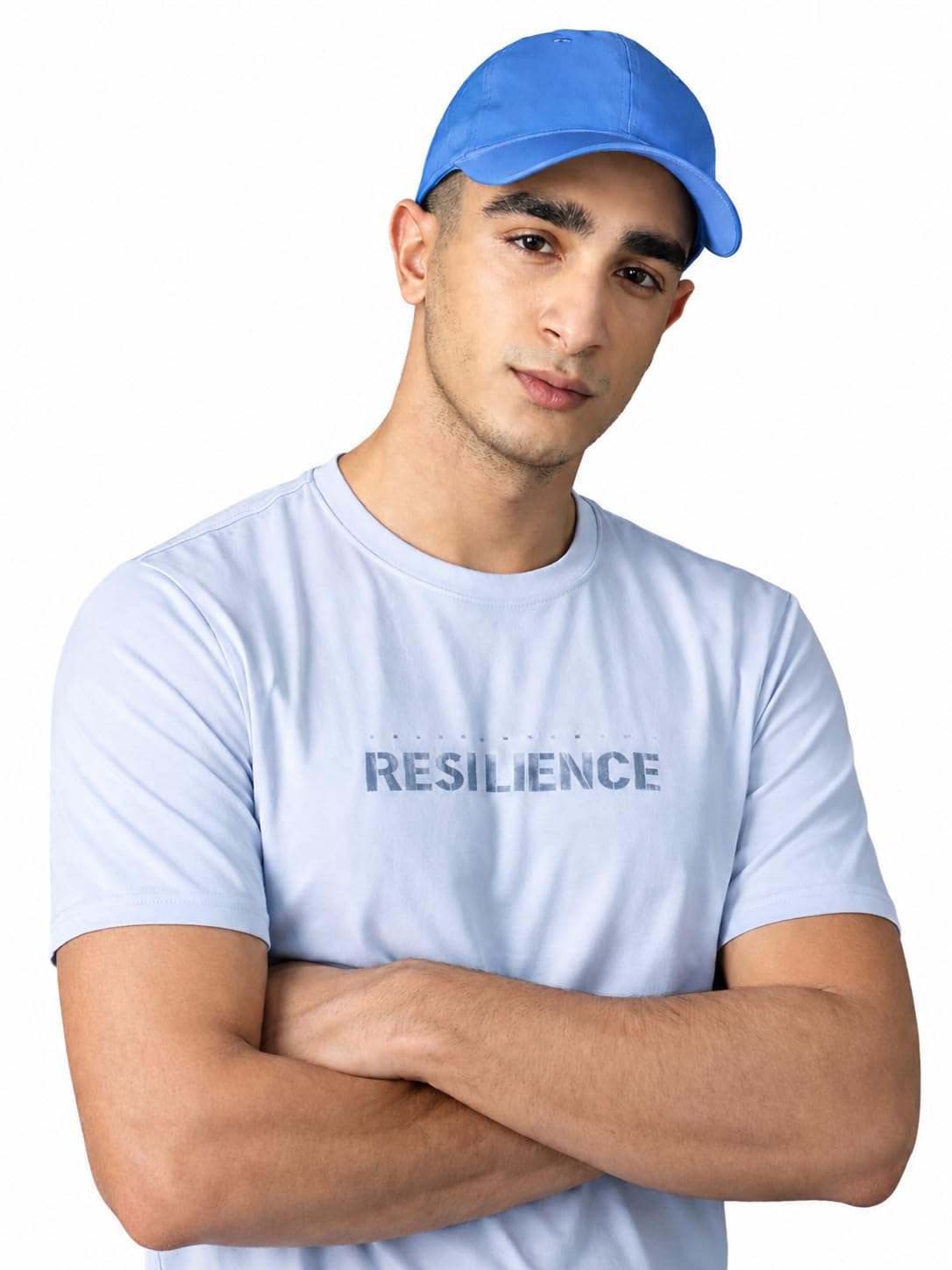 cap unisex polyester sports cap for men women boys (royal blue) free size adjustable baseball cap men gym running cricket workout outdoor — breathable quick dry polyester