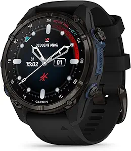 Garmin Descent™ Mk3i, Dive Computer and Multisport GPS Smartwatch, Air Integration, Black