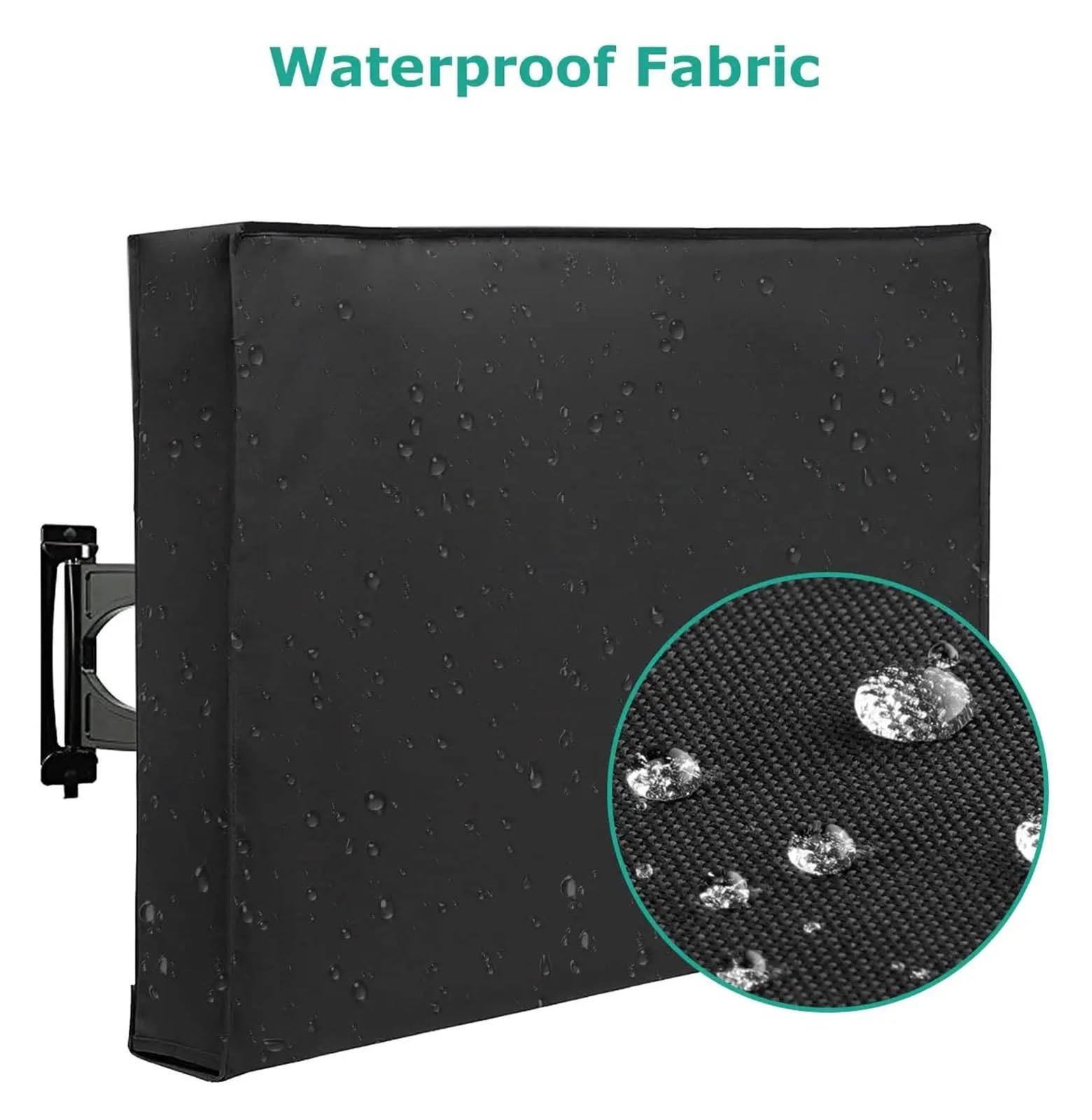 Copertina TV Copertura TV for esterni da 22'' a 70'' pollici. Il materiale resistente alle intemperie e alla polvere protegge la tua(60x65inch)
