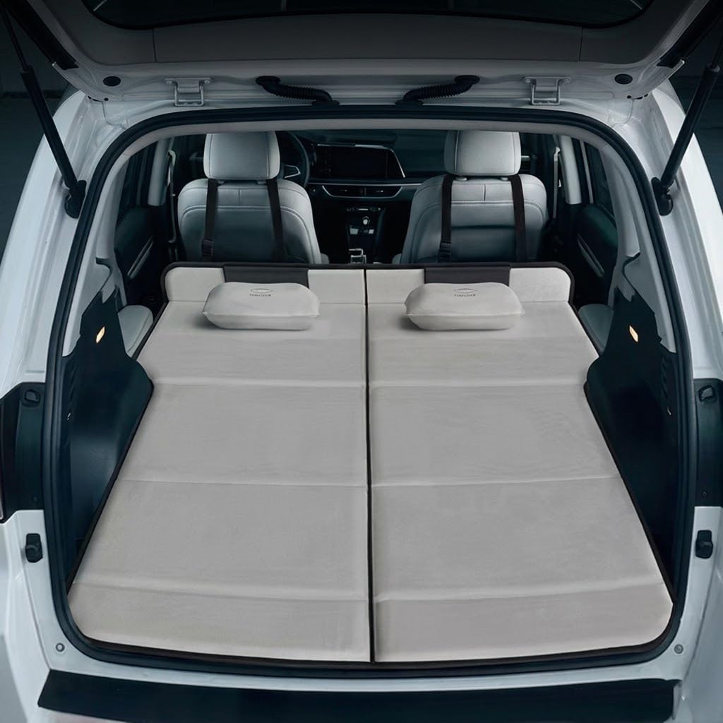GUOQINGYUANHANG 192cm Car Mattress for VW Tiguan Allspace II (5-Sitzer) 2016-2024, Rear Seat Bed, Foldable Portable Inflatable Replacement, Waterproof Oxford Cloth