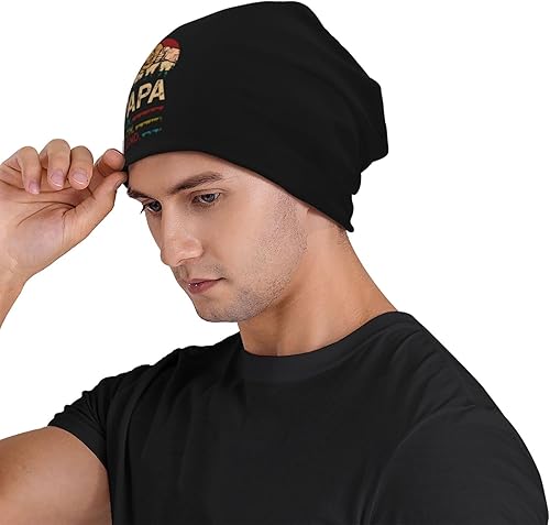 Miniatura 3 de Papa Man Myth Legend Funny Beanie Warm Knit Hat Soft Skull Cap for Men Women