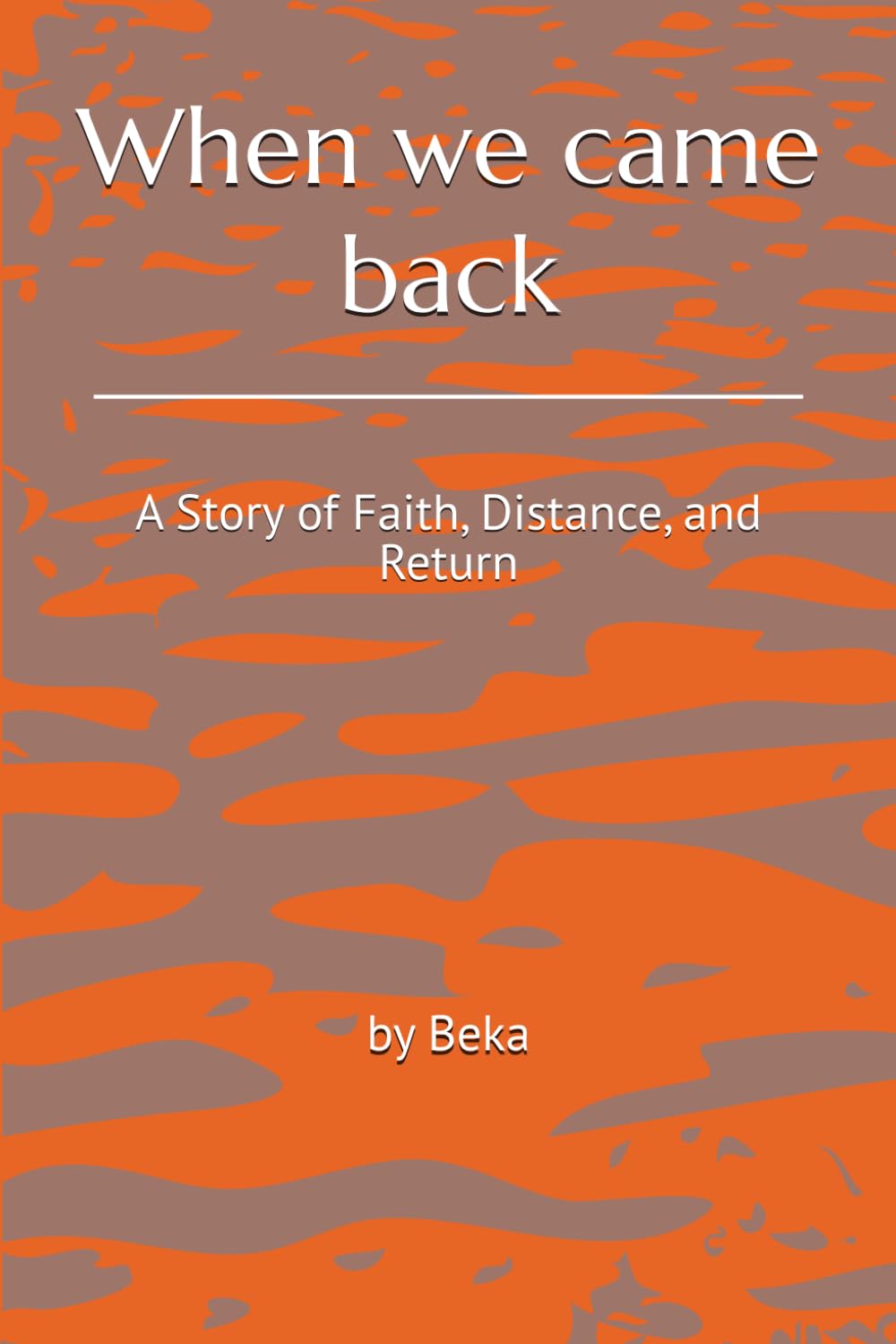 When We Came Back: A Story of Faith, Distance, and Return