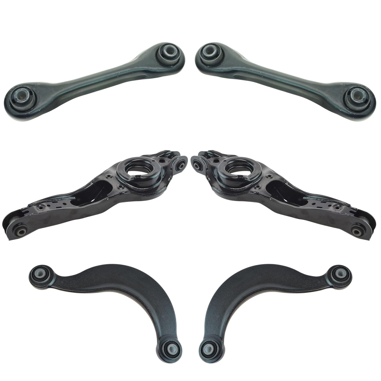 TRQ Rear Control Arm Set Upper & Lower MA5512100 NI4513100