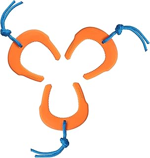 Door Jam, First Responder Door Stop for Law Enforcement, Police, Emergency Medical Services, Tactical Door with Nylon Paracord Attachments for Easy Grab Access, Molle/PALS Compatible(3 Pack Orange)