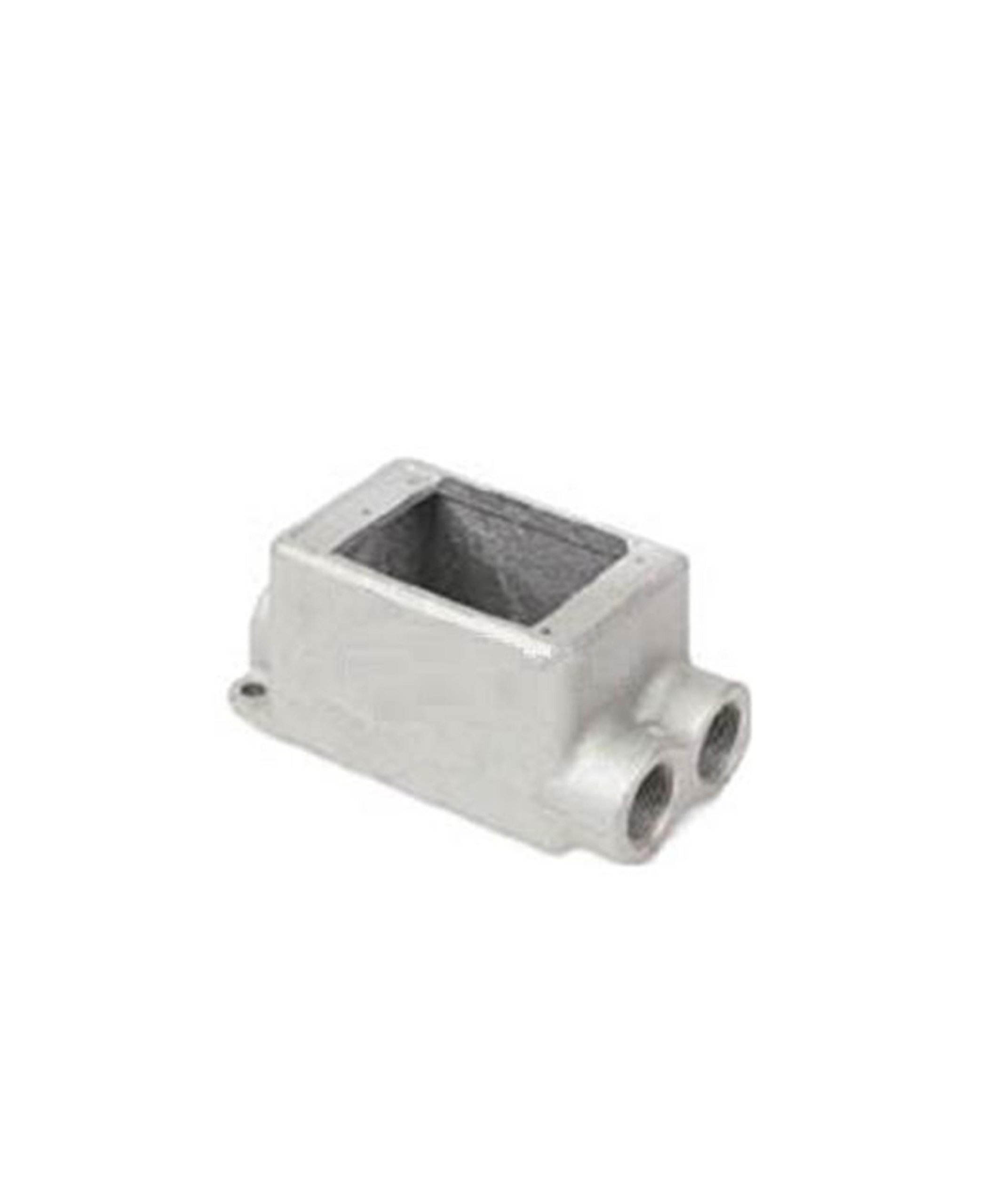 Crouse-Hinds FDCC2 Condulet Single Gang Cast Device Box, 3/4
