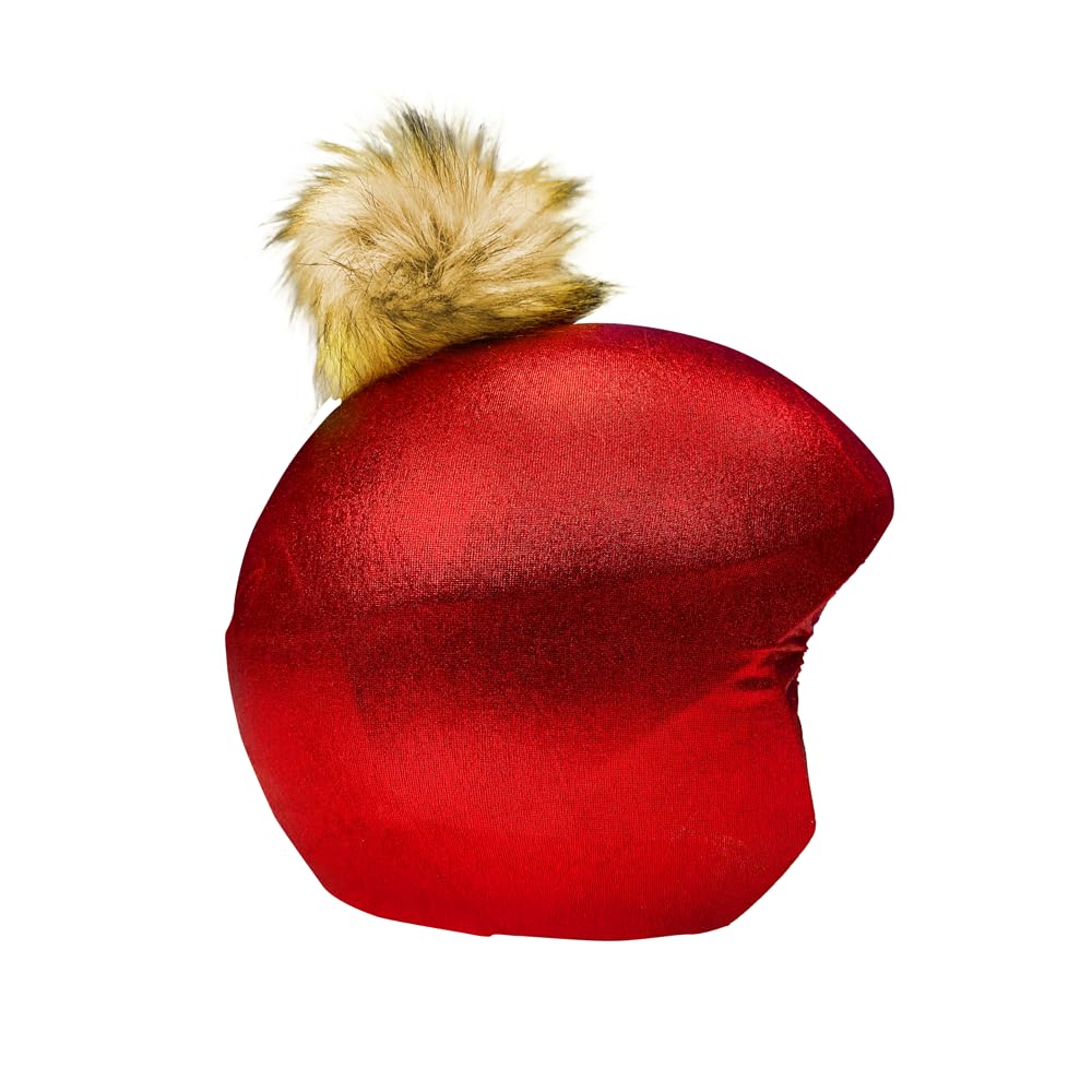 Coolcasc E010 Exclusive Rose, Copertura Casco Unisex-Adulto, Rosso, Taglia Unica