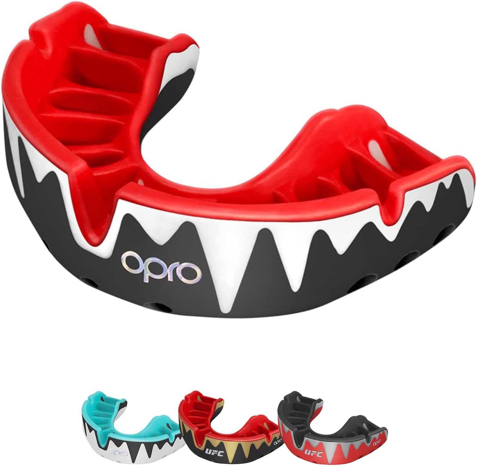 OPRO Platinum Level Mouth Guard, Adults and Kids, Featuring Revolutionary Fitting Technology for Boxing, Football, MMA, Martial Arts, Hockey, and All Contact Sports
