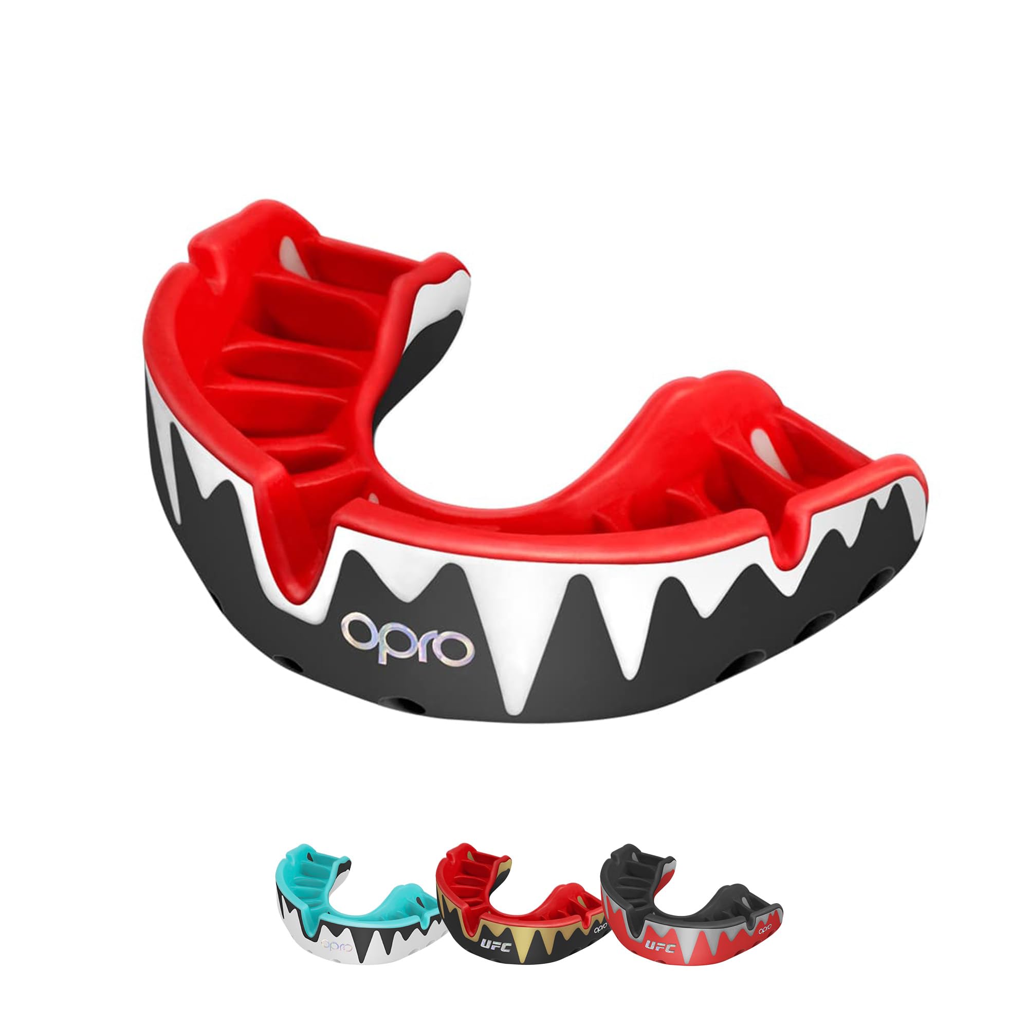 OPRO Platinum Level Mouth Guard, Adults and Kids, Featuring Revolutionary Fitting Technology for Boxing, Football, MMA, Martial Arts, Hockey, and All Contact Sports