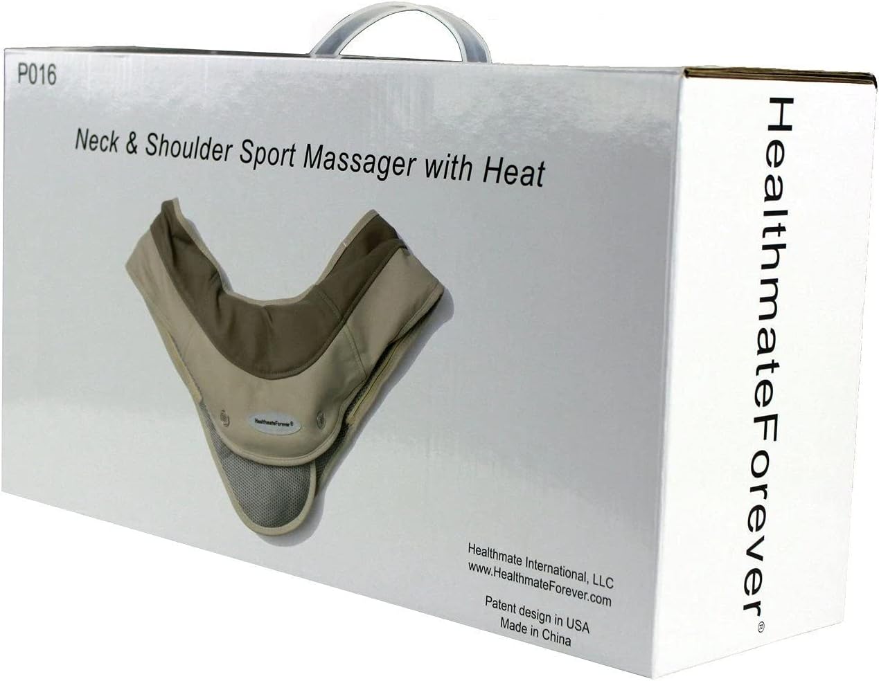 HealthmateForever Remote Control Neck Shoulder Back Massager P016