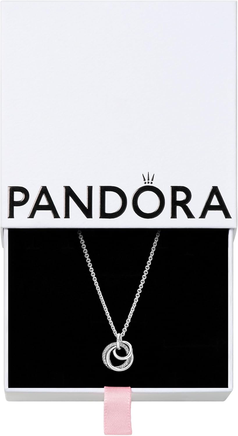 Pandora 391455C01-60cm Family Always Encircled Pendant Necklace