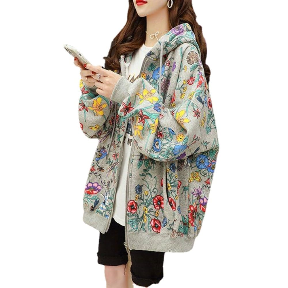 Amazon.co.jp: [kzzkoo] 裏起毛 パーカー レディース ジップ