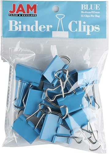 Vista 353 de Broches aprietapapeles JAM Paper®, Rojo