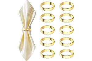 Anillos para Servilletas de Tela: Elegancia Atemporal para Cualquier Celebración