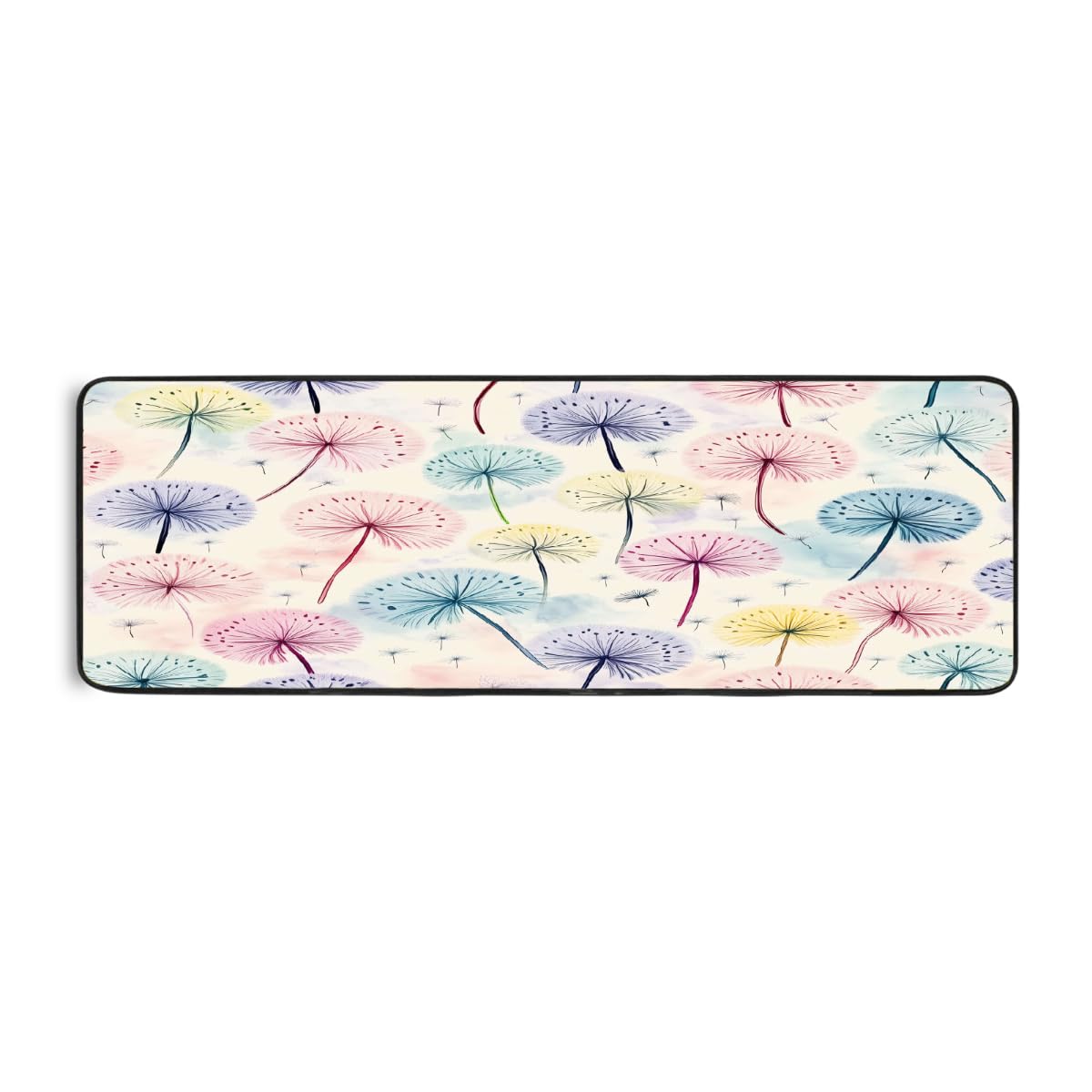 Tapis de cuisine motif pissenlits pour embellir votre couloir et entrée