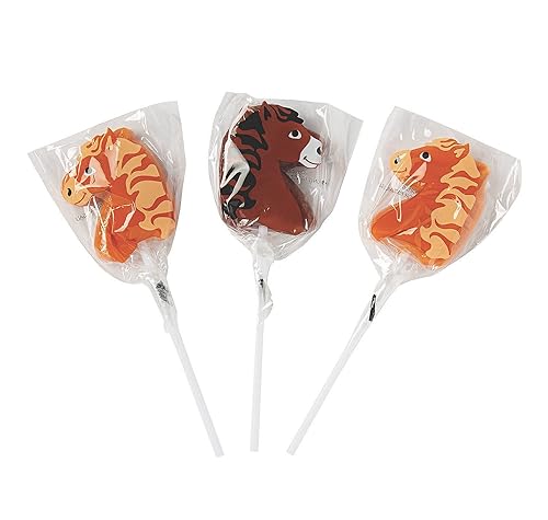 horse-shaped deshijeCandy deshije Lollipops 17g cada