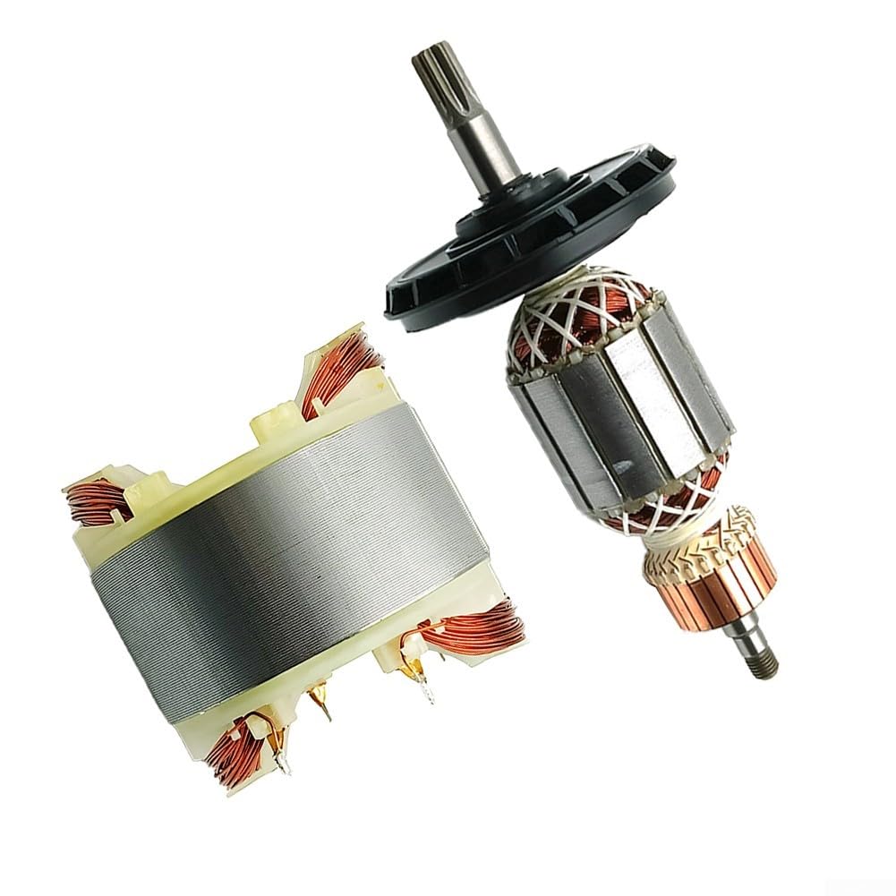 Sostituzione dell'armatura e della bobina di campo per RH540 RH540S, codici parte 1619P10864 e 1619P08324, componenti del motore per la riparazione di utensili elettrici