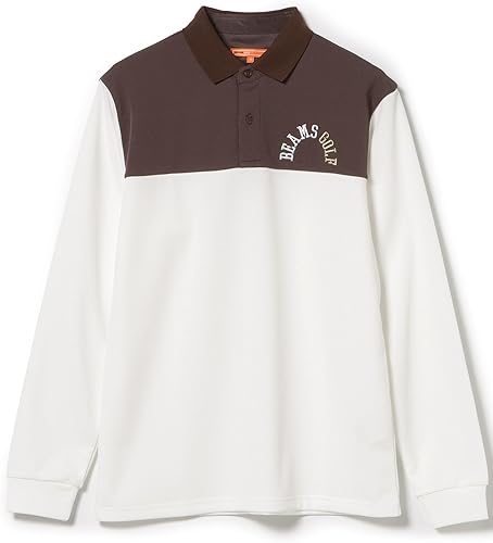 Amazon.co.jp: [ビームスゴルフ] L/Sポロ ORANGE LABEL アーチロゴ