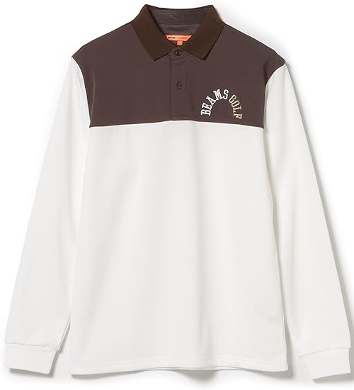 Amazon.co.jp: [ビームスゴルフ] L/Sポロ ORANGE LABEL アーチロゴ