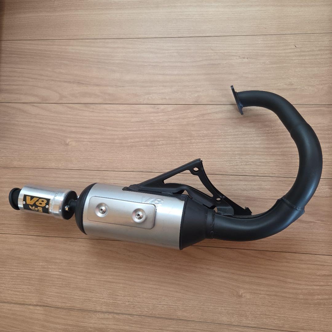 縦型ディオ ステン巻きV8チャンバー MORASTYLE ホンダ ディオ マフラー