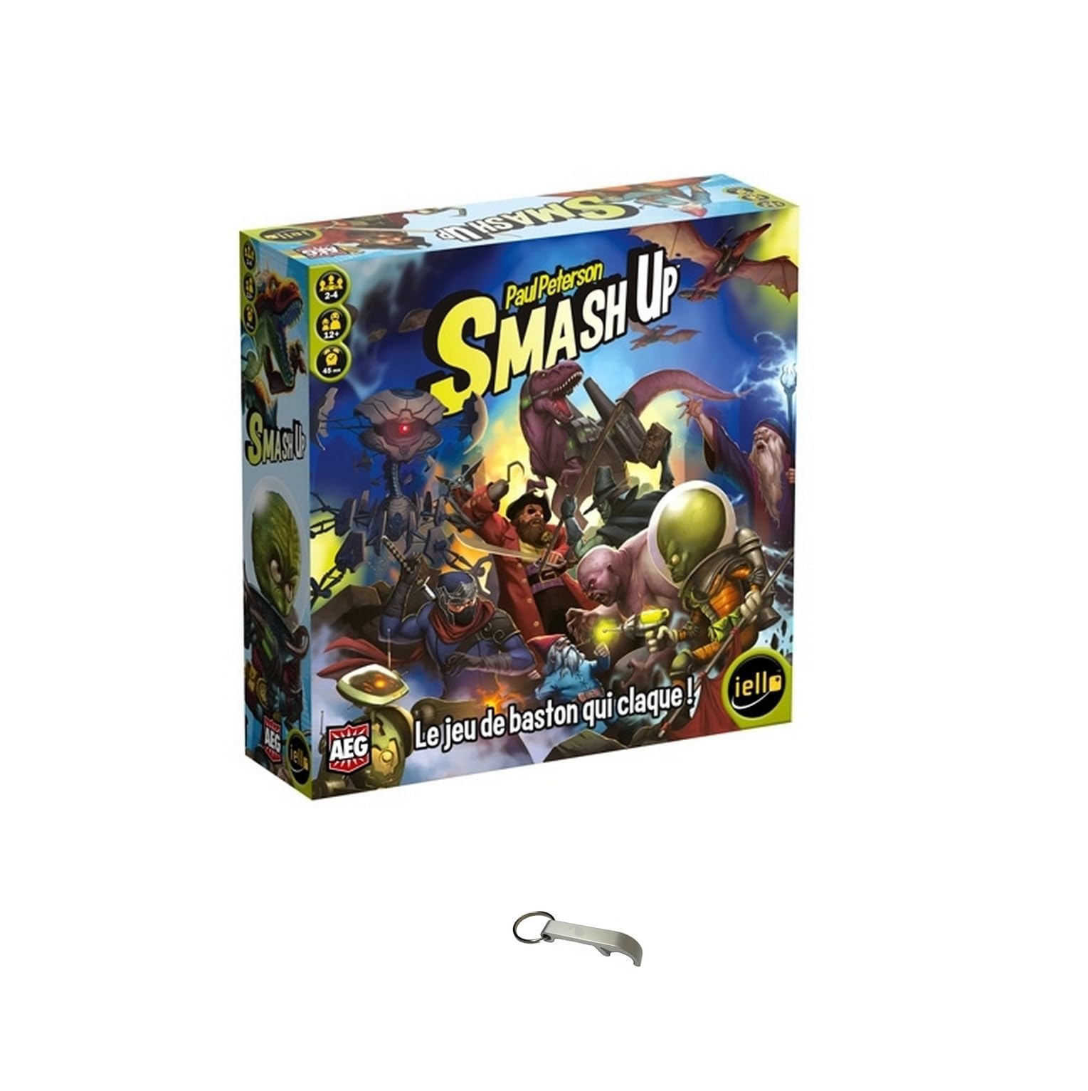 Blumie Smash Up Card Game for 2 to 4 Players for Ages 12 and Above, Base + Decaps
