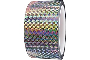 Self-Adhesive Holographic Reflective Tape: The Ultimate Bird Deterrent & Decorative Flair