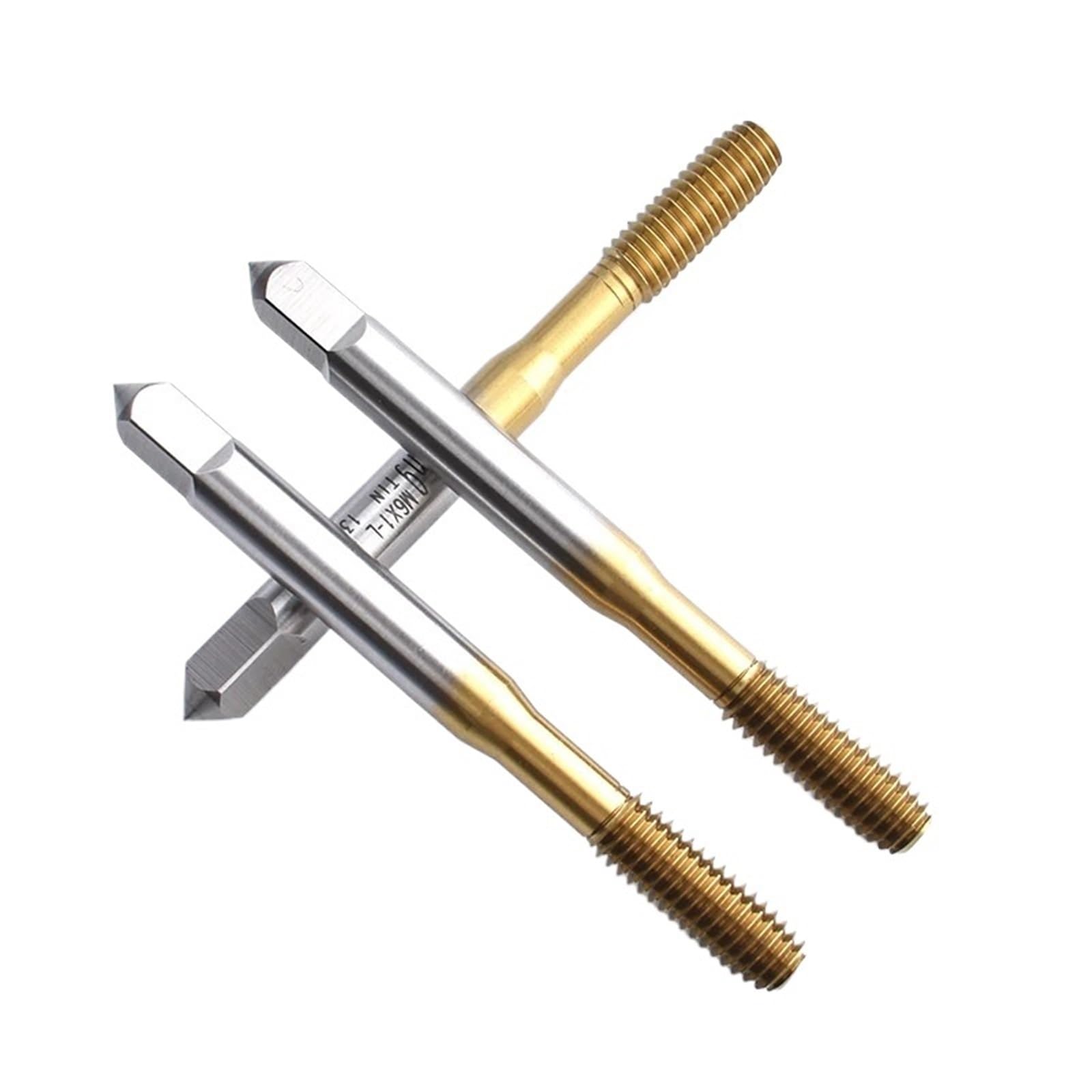 HSSE-M42 JIS estándar mano izquierda rollo formando grifo M2 M2.3 M2.5 M3 M3.5 M4 M5 M6 M8 M10 M12 machos de roscar de máquina(TIN Coating,M10X1.5L)
