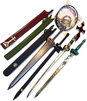 Amazon.co.jp: キーホルダー ソードアートオンライン セット SAO 刀 剣