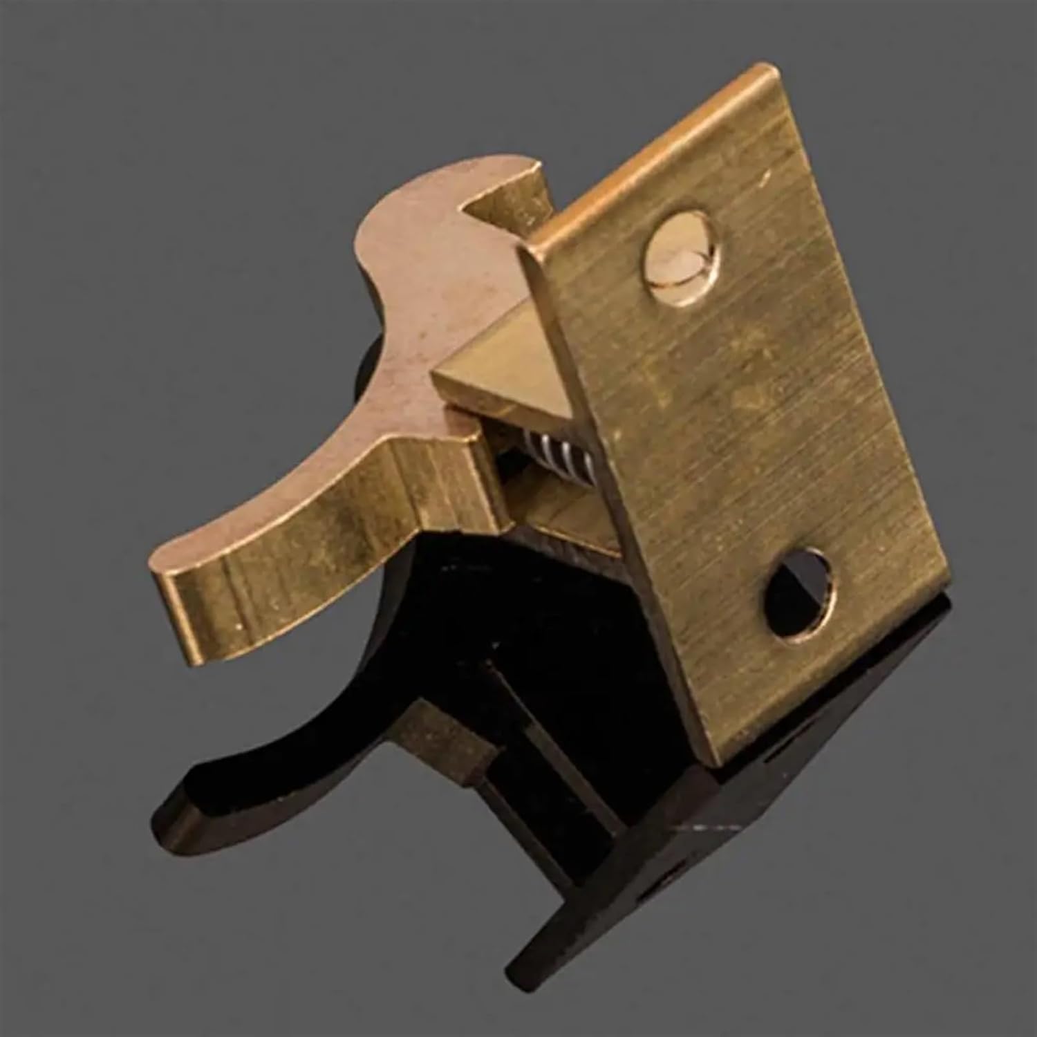 1 Set Latch Lock Compact Low Noise Flat Bottom Practical Copper Bird Lock Buckle Gate Latch Door Window Hooks Home Improvement