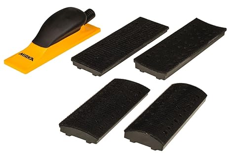 Mirka MVHB38-K Grip Faced Multi-Hole Vacuum HandBlock Sanding/Contour Kit Qty. 1