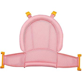 pink baby bath chair