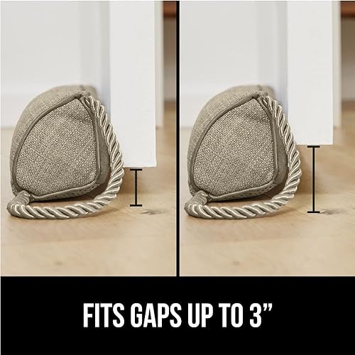 Miniatura 3 de GORILLA GRIP Tope de Corrientes de Aire para Puerta para la Parte Inferior de las Puertas, Burlete Barrera Contra el Clima Sella Ruido, Bloqueador