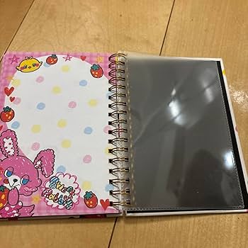 Amazon.co.jp: 平成レトロ リングノート sweet rabbit メモ帳