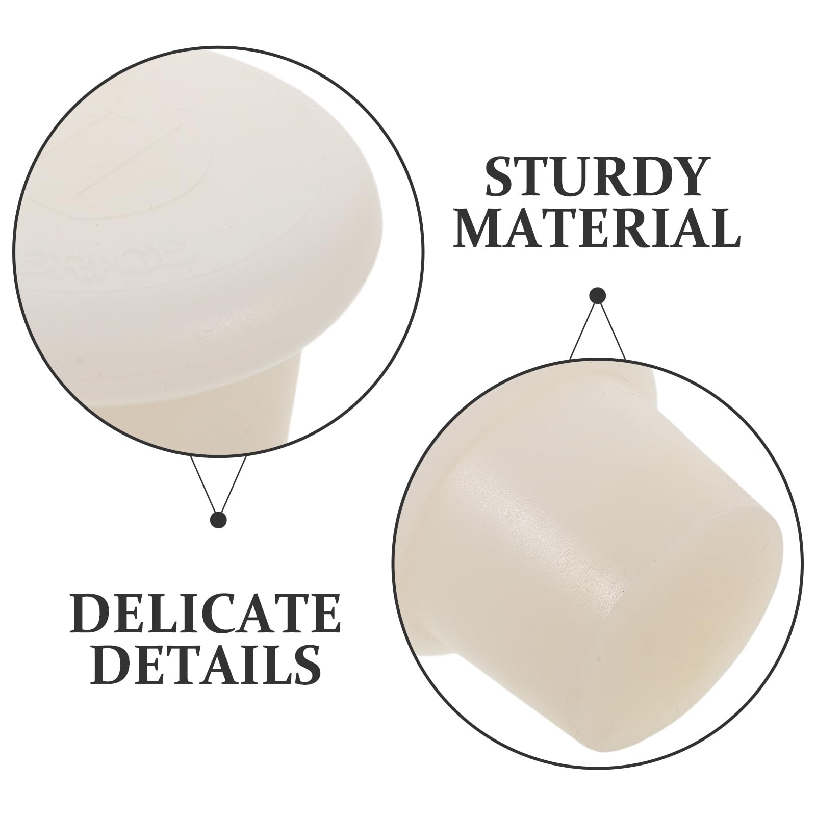 Angoily Tapón Cónico de Silicona para Barrica de Roble Sellado Hermético para Vino y Whisky Accesorio Reutilizable para Fermentación y Almacenamiento Barriles