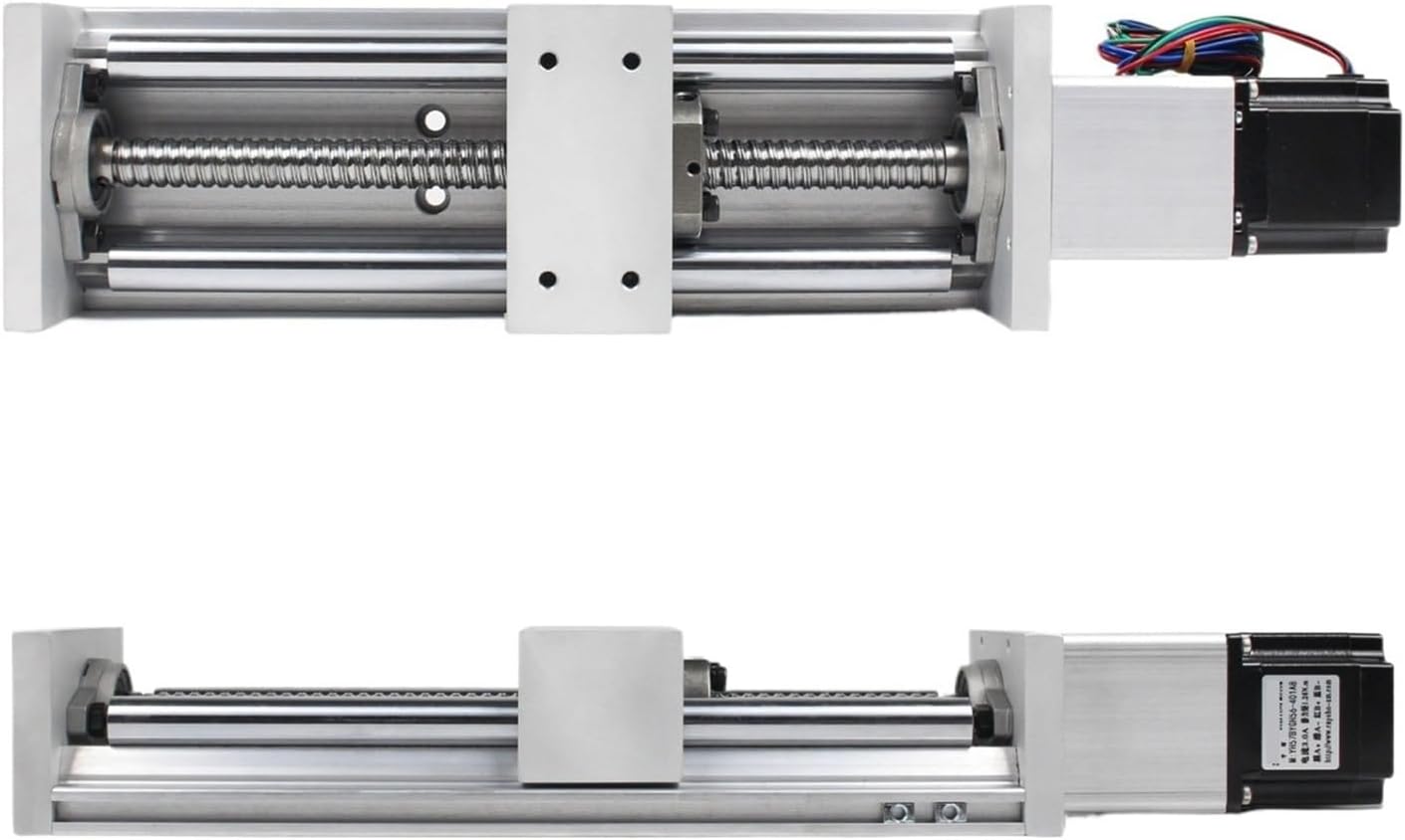 ZBX100 100-600mm Linear Guide X Y Z Axis Linear Stage Motion Actuator Cross Sliding Table Nema23 Stepper Motor 1605 Ballscrew(300mm)