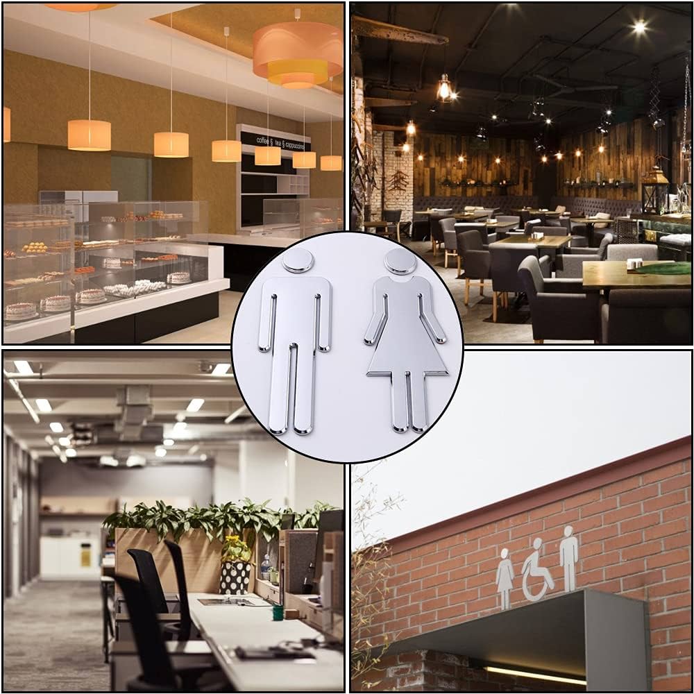 ジィービンテージ・レアな男女陶板セット！ トイレの標識に使うと良い